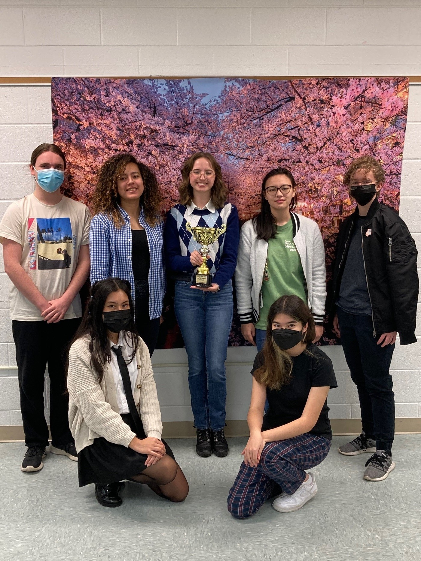 Group from Lake Braddock Secondary School