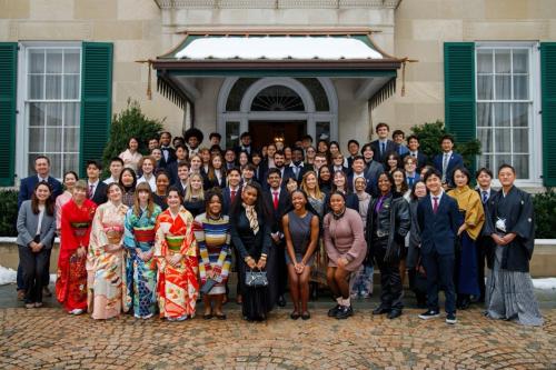 Group photo at the ceremony